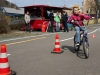 Im Rahmen eines bunten Frühlingsfestes präsentierte sich erstmals die mobile Jugendverkehrsschule des Landkreises Greiz 