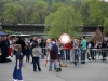 Fest rund um das Aufstellen des Maibaums auf dem Greizer Markt. Viele Hexenfeuer zogen auch in diesem Jahr tausende Besucher an 