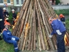 Fest rund um das Aufstellen des Maibaums auf dem Greizer Markt. Viele Hexenfeuer zogen auch in diesem Jahr tausende Besucher an 