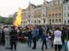 Fest rund um das Aufstellen des Maibaums auf dem Greizer Markt. Viele Hexenfeuer zogen auch in diesem Jahr tausende Besucher an 