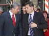 Berlins Regierender Bürgermeister Klaus Wowereit (SPD) referiert im Greizer Bücherwurm