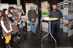 25.11.2013 - Ergebnisse des deutsch-tschechischen Projektes »Grenzüberschreitungen« in Vogtlandhalle Greiz vorgestellt.