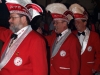 Narren des Hohenleubener Carnevals Verein 83 e.V. heizten den Gästen im Gasthof Wildetaube ein