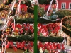 In Berga gibt es jedes Jahr in der Osterzeit vieles zu beschauen. Viele fleißige Osterfrauen verwandeln die Stadt in eine bunte Osterstadt.