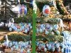 In Berga gibt es jedes Jahr in der Osterzeit vieles zu beschauen. Viele fleißige Osterfrauen verwandeln die Stadt in eine bunte Osterstadt.