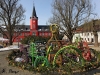 In Berga gibt es jedes Jahr in der Osterzeit vieles zu beschauen. Viele fleißige Osterfrauen verwandeln die Stadt in eine bunte Osterstadt.