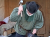 Feldlager im historisches Dorf Liebertwolkwitz