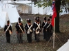 Feldlager im historisches Dorf Liebertwolkwitz
