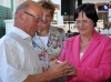 Thüringens Ministerpräsidentin Christine Lieberknecht (CDU) besucht Greizer Brauerei