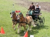 Thüringer Landesmeisterschaften im Gespannfahren 2012 in Mohlsdorf -Hindernisfahren