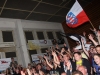 Die Greizer Fans feiern.