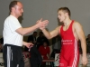 Trainer Swen Lieberamm und Sieger Brian Tewes, RSV Rotation Greiz
