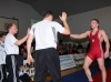 Trainer Swen Lieberamm, Trainer Tino Hempel und Sieger Patryk Dublinowski, RSV Rotation Greiz