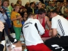 Mateusz Bierzanowski, Radoslaw Kisiel  und Trainer Tino Hempel