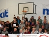 Die Greizer Fans feiern den Sieg gegen  AVG Markneukirchen