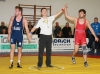 Chris Wemme, AC 1897 Werdau, Kampfrichter Marco Scalisi und Sieger Toni Stade, RSV Rotation Greiz