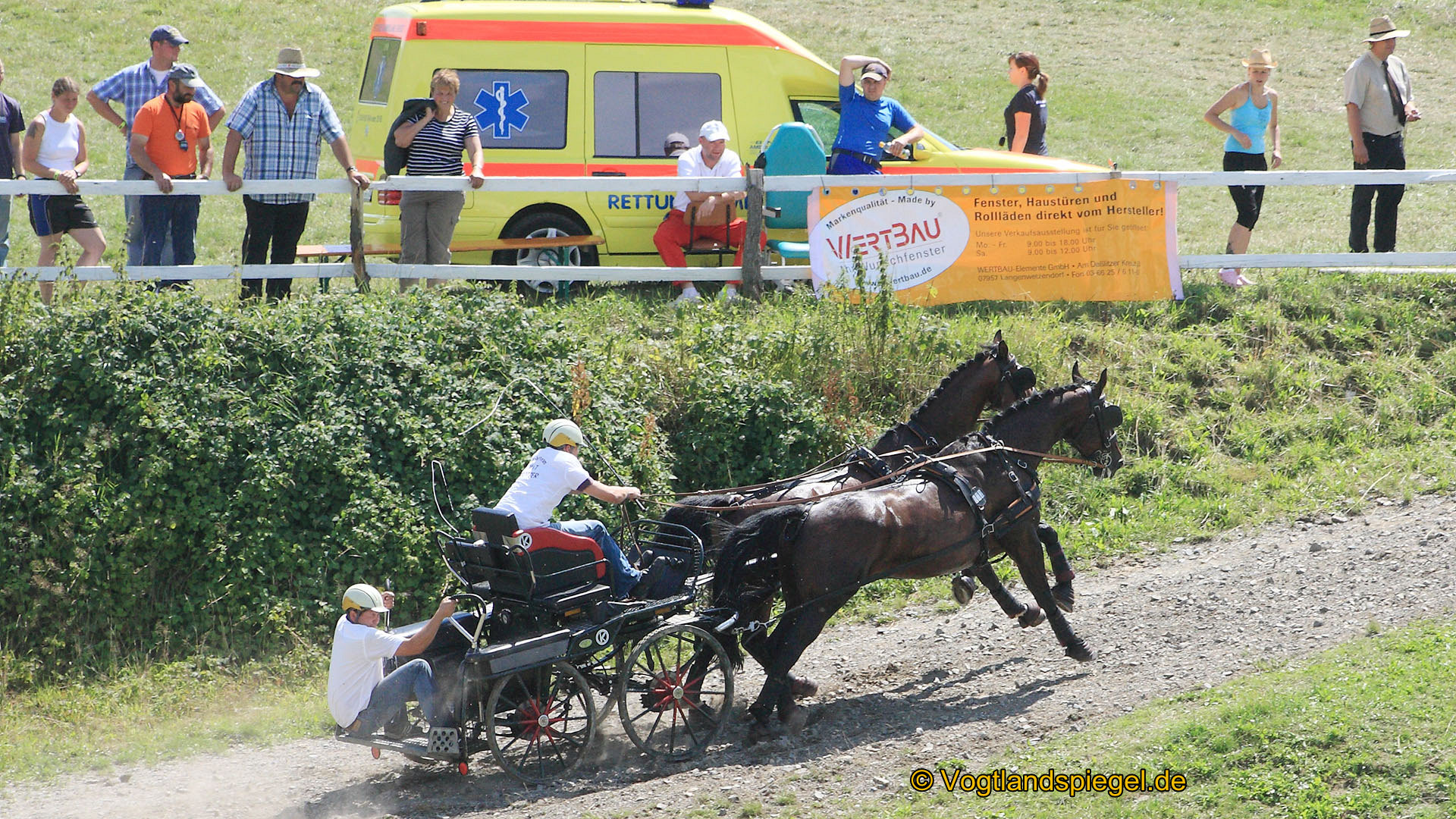 Thüringer Landesmeisterschaft im Ein- und Vierspännerfahren in Mohlsdorf