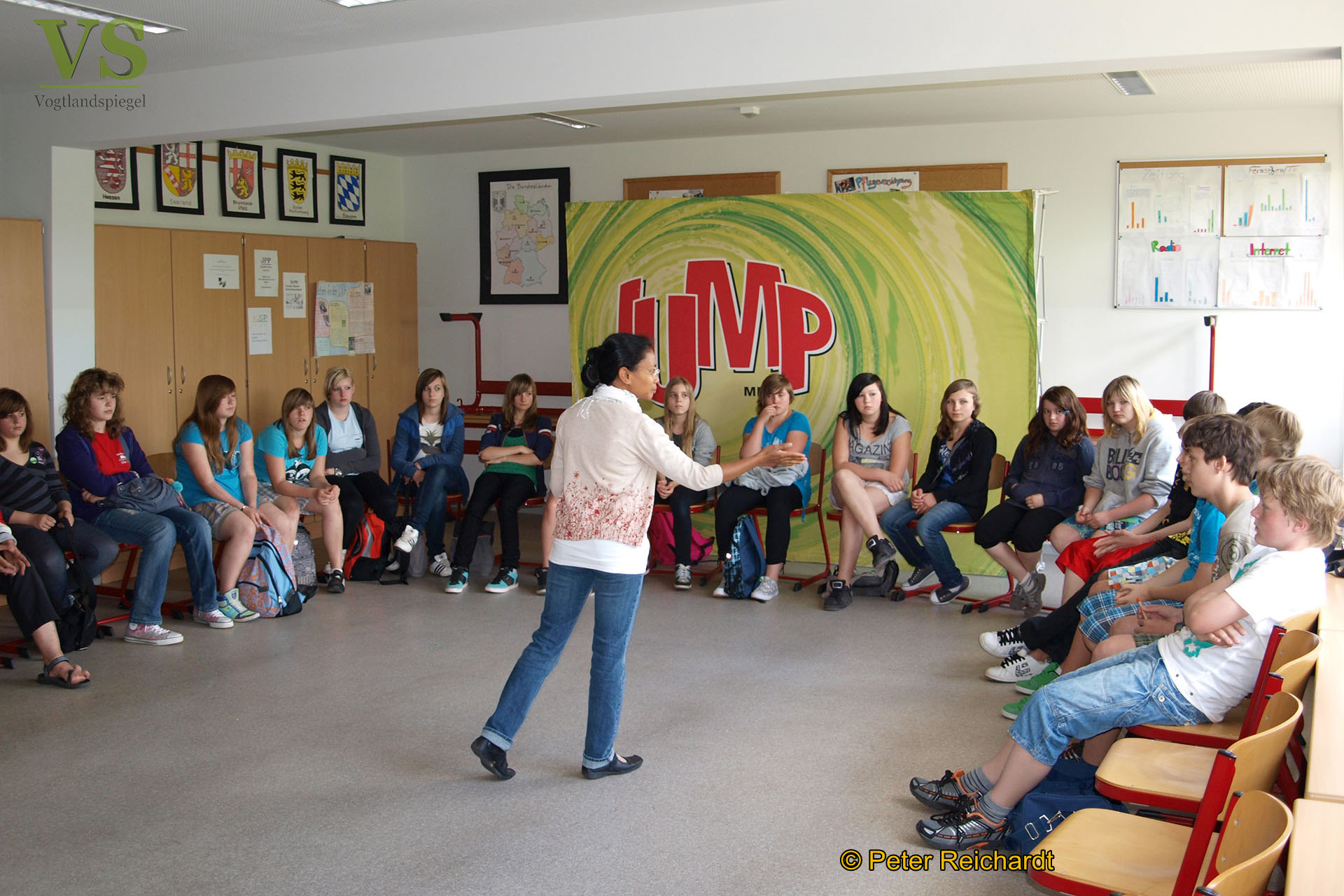 Regelschule Greiz-Pohlitz: Radiosender MDR Jump und dance.live begeistern die jungen Leute