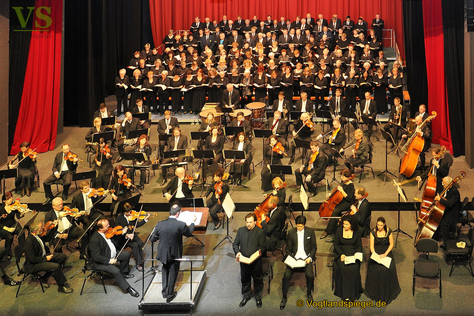 Aufführung des „Elias“ in der Vogtlandhalle Greiz reißt das Publikum mit