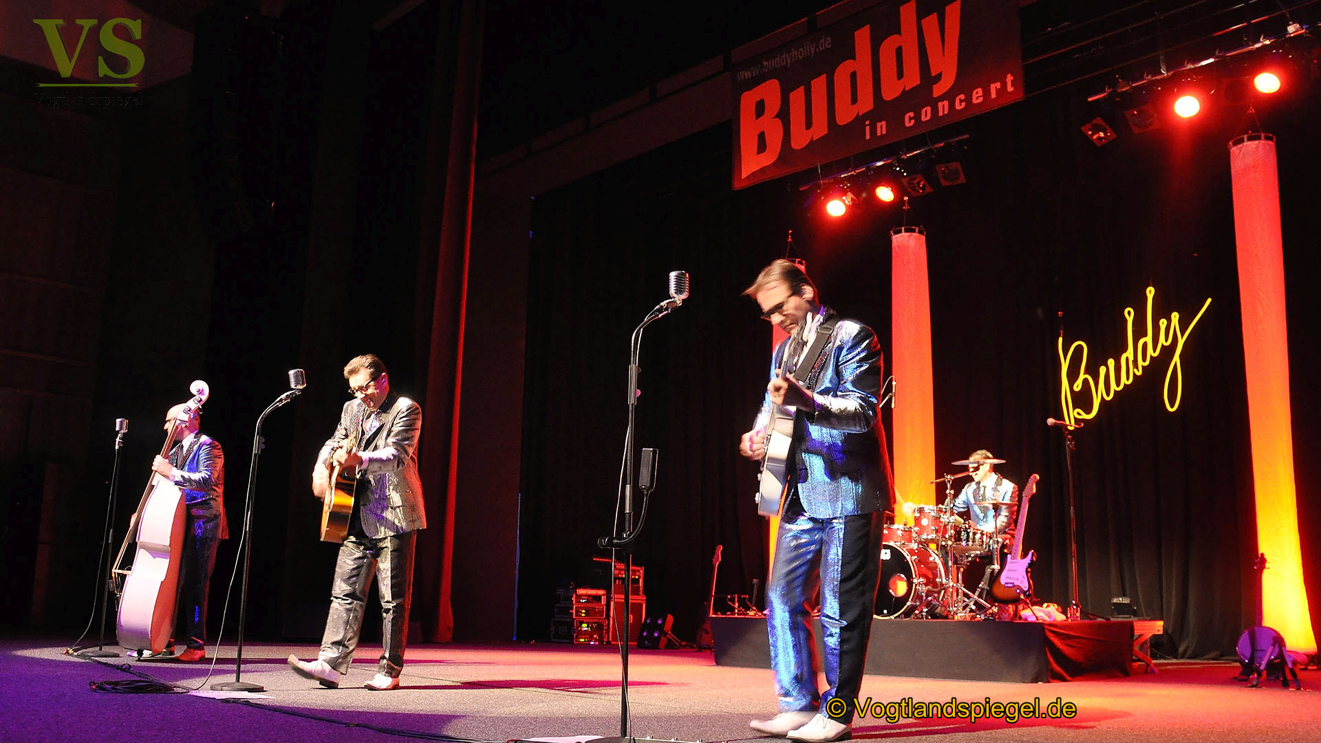 »Buddy in Concert« in der Greizer Vogtlandhalle