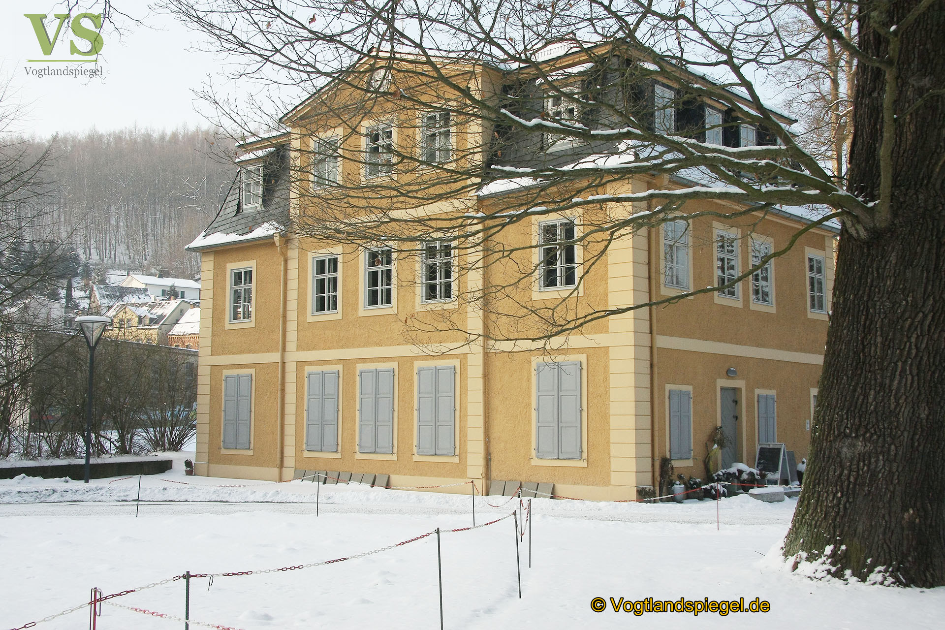 Ein Wintertag im Fürstlich Greizer Park