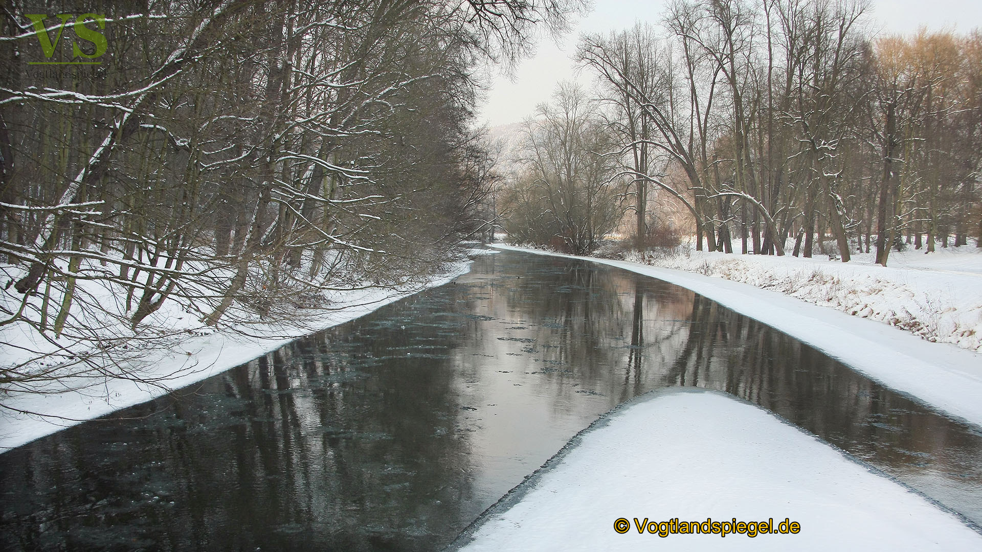 Ein Wintertag im Fürstlich Greizer Park