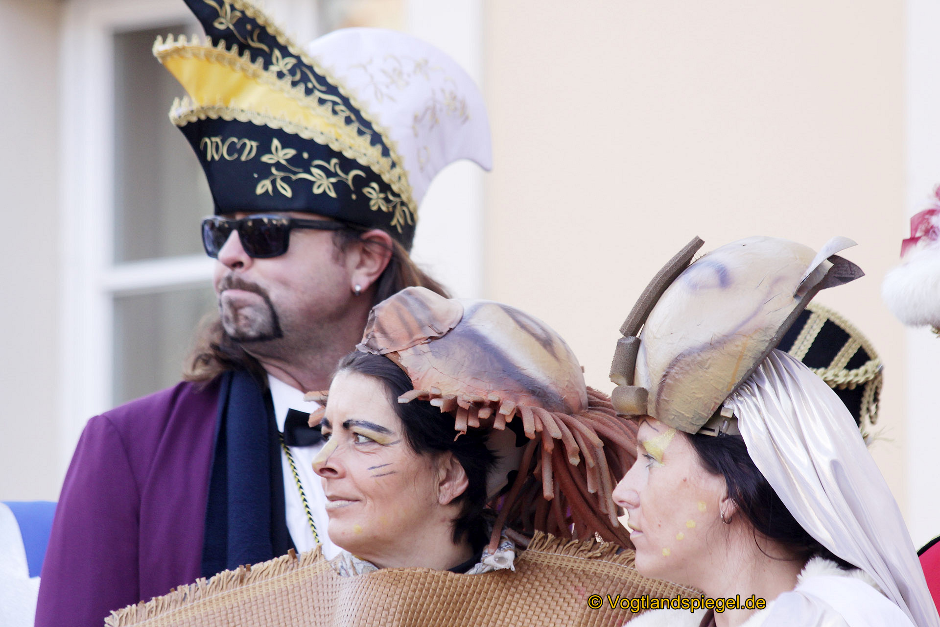 Achtzehn Vereine präsentieren sich beim 16. Rosenmontagsumzug durch Greiz