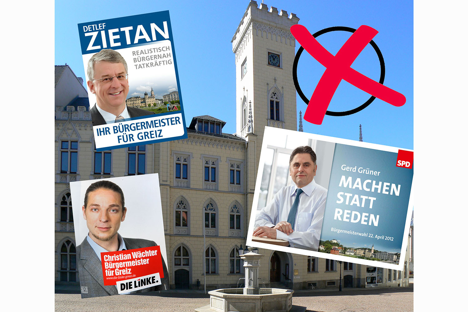 Bürgermeisterwahl 2012 in Greiz