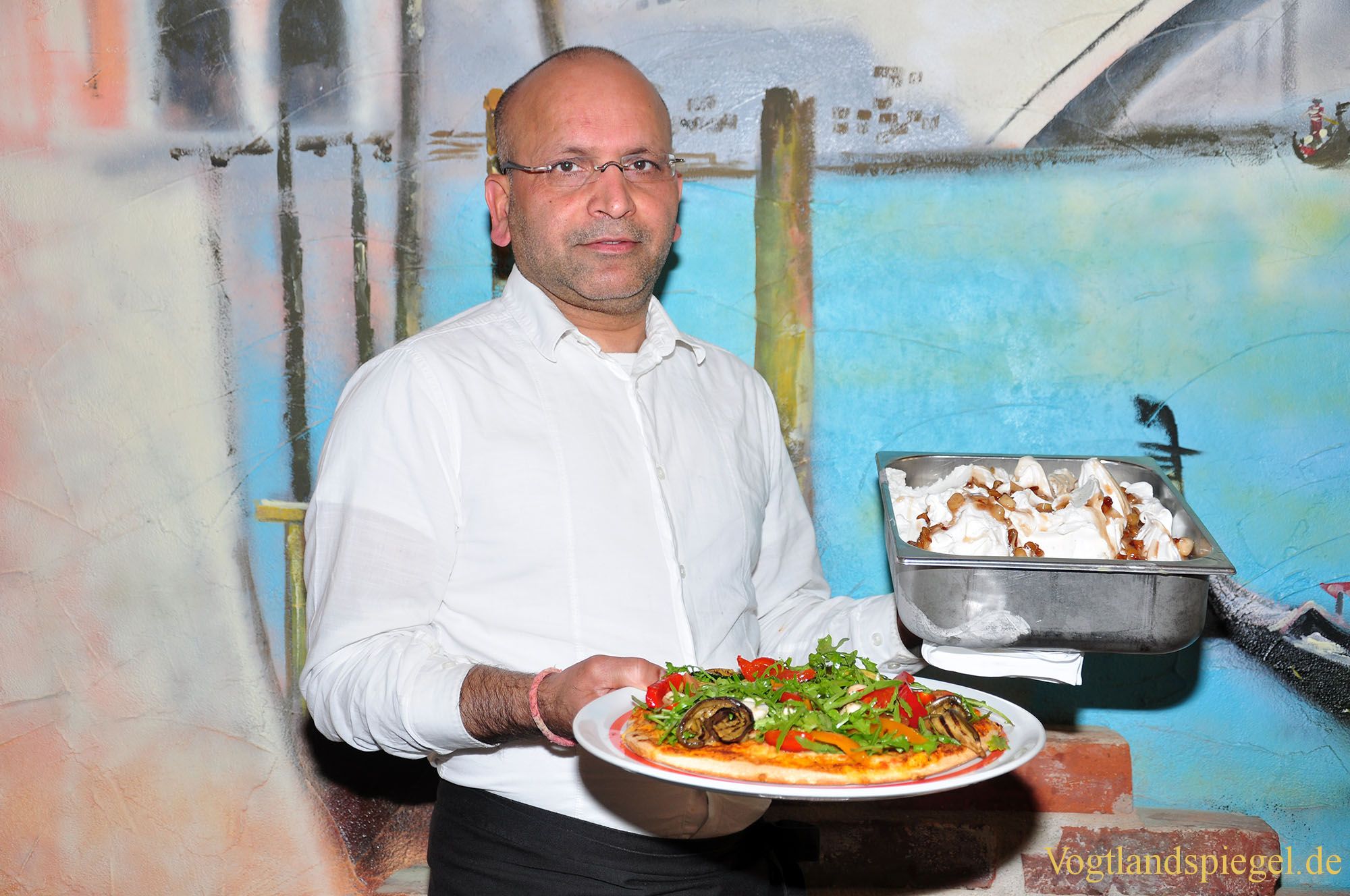Padam Sharma vom Restaurant "Da Papu"