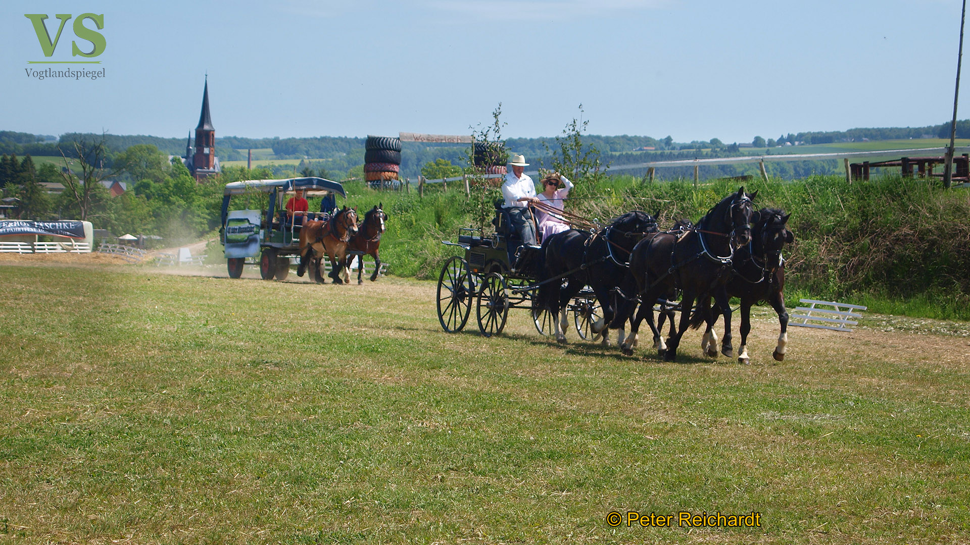 RFV Mohlsdorf e.V. hatte auf das Parcourgelände "Am Ziegengraben" geladen