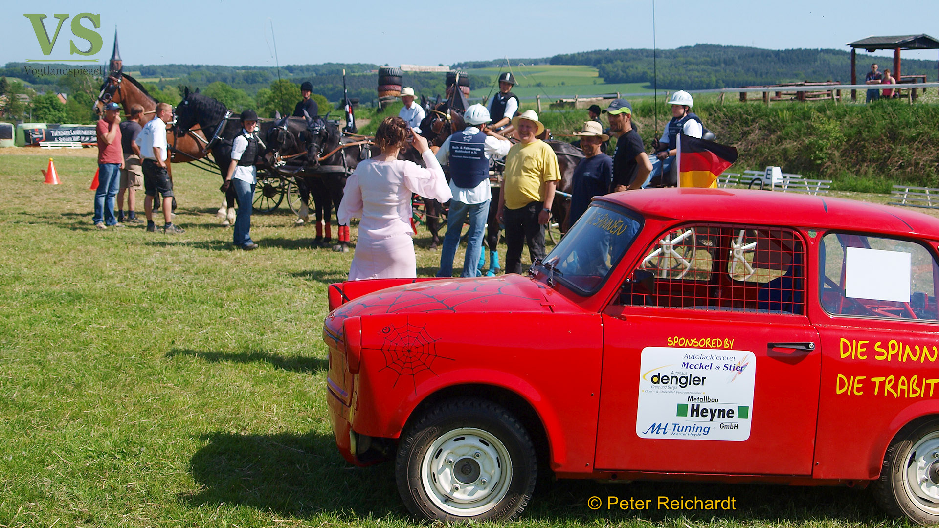 RFV Mohlsdorf e.V. hatte auf das Parcourgelände "Am Ziegengraben" geladen