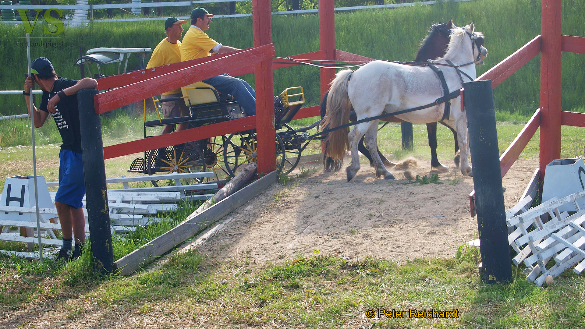 RFV Mohlsdorf e.V. hatte auf das Parcourgelände "Am Ziegengraben" geladen