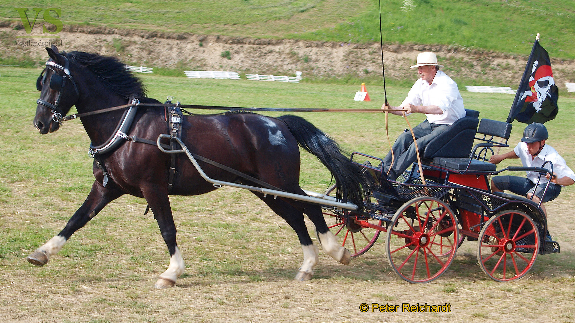 RFV Mohlsdorf e.V. hatte auf das Parcourgelände "Am Ziegengraben" geladen