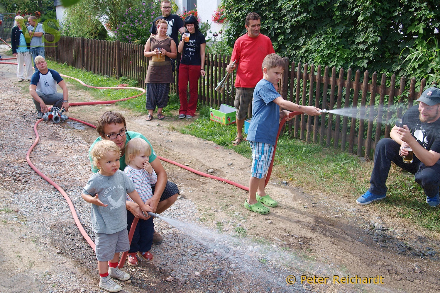 Sommerfest der Feuerwehr in Kurtschau