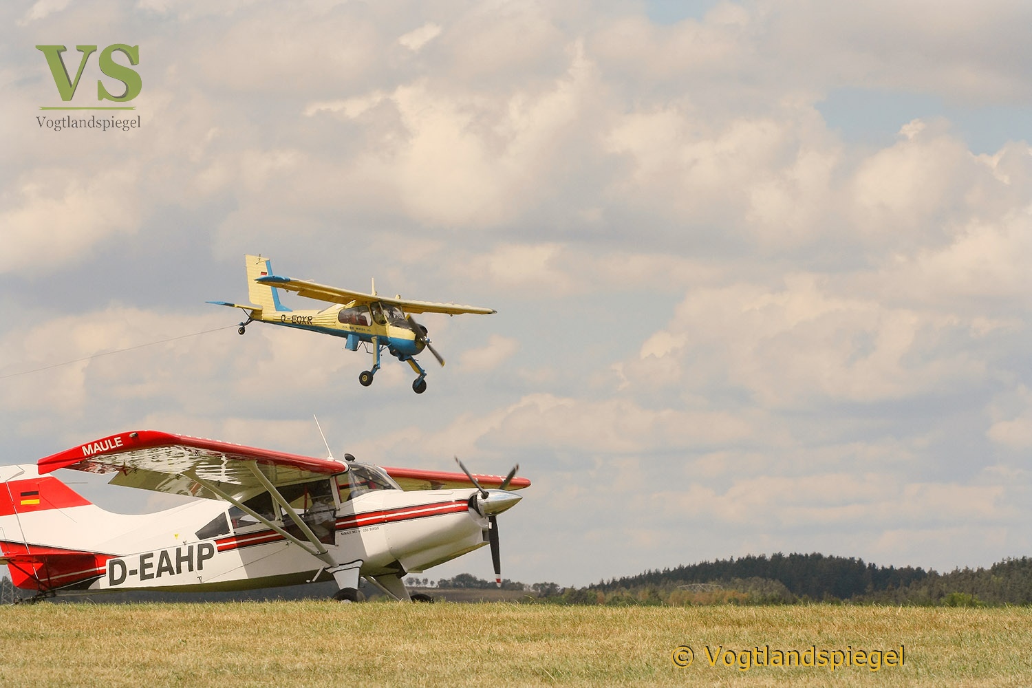 Meisterschaften im Streckensegelfliegen in Greiz-Obergrochlitz