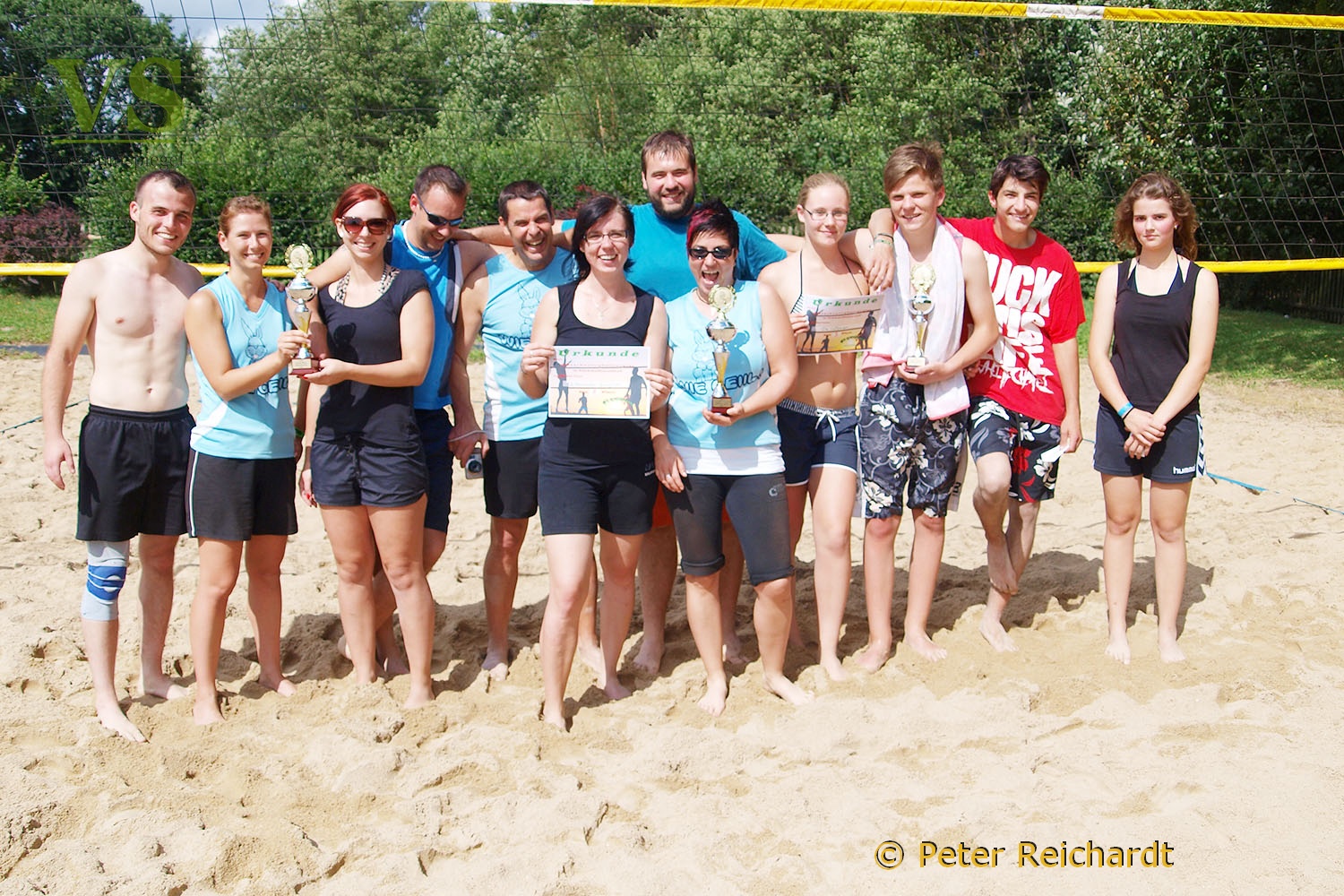 Beach-Volleyballturnier für jedermann in Teichwolframsdorf