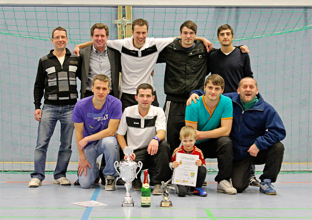 Sieger der Stadtmeisterschaft ist der 1.FC Greiz