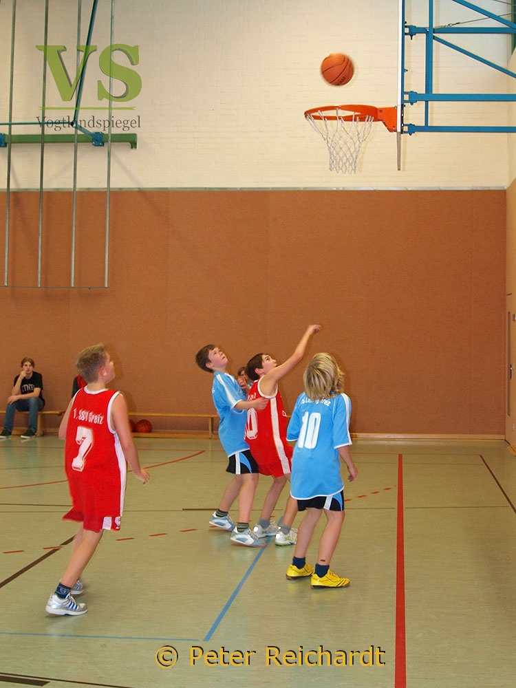 Kreisausscheid Basketball der WK IV bei Jugend trainiert für Olympia