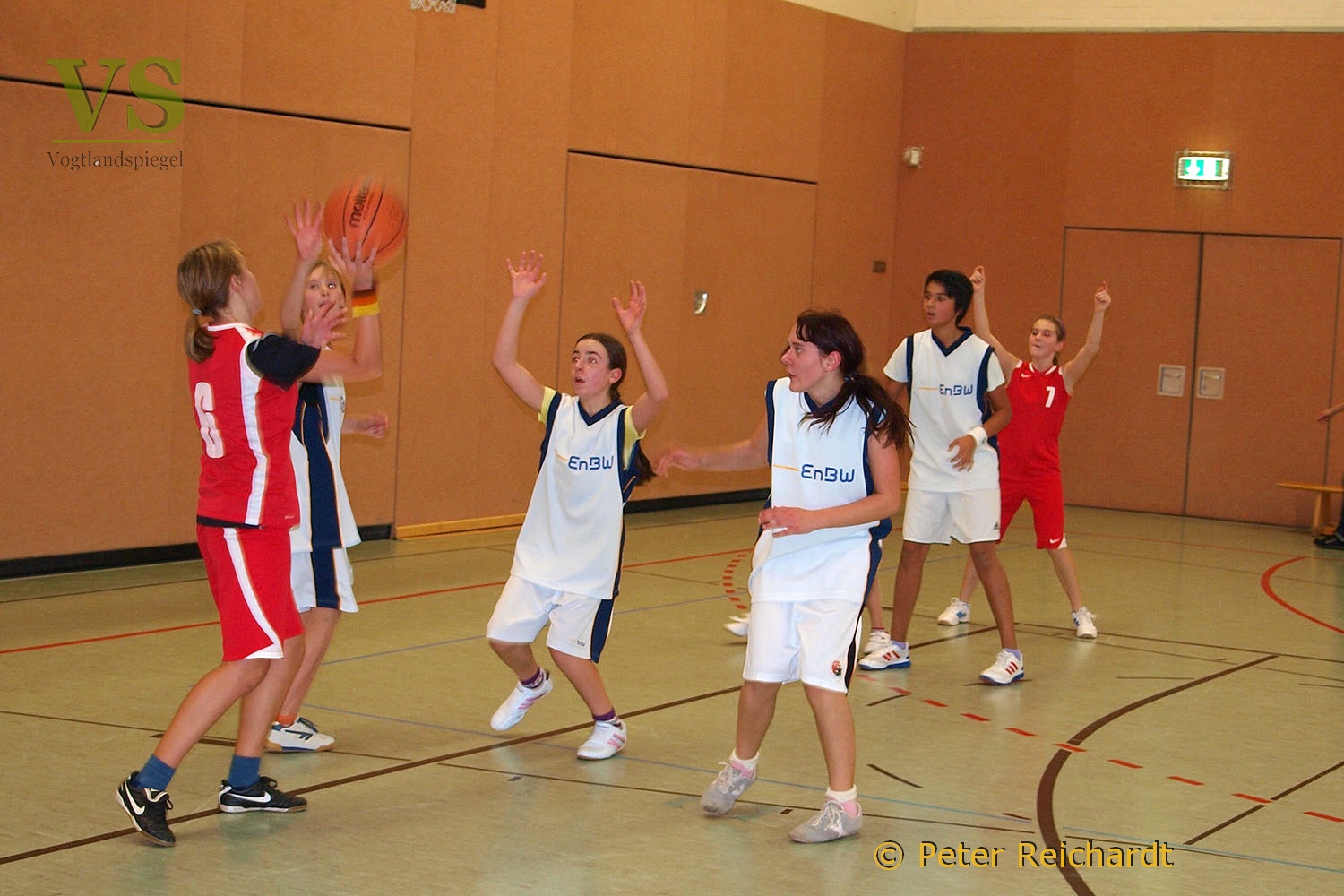 Kreisausscheid Basketball der WK IV bei Jugend trainiert für Olympia