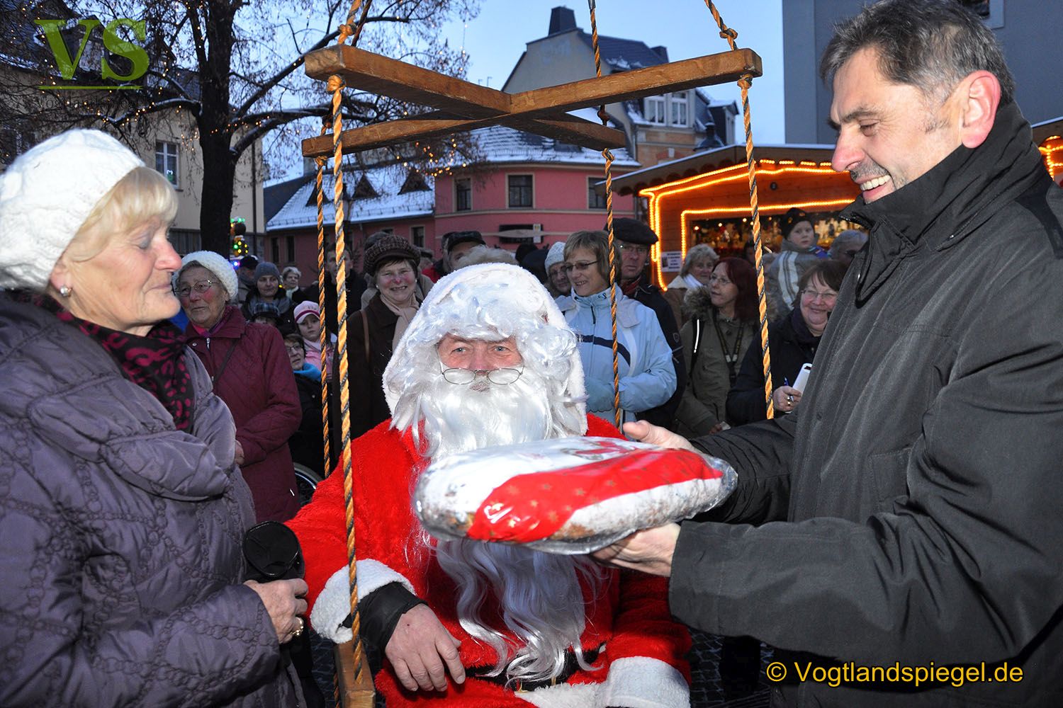 Der Greizer Weihnachtsmarkt 2012 ist eröffnet