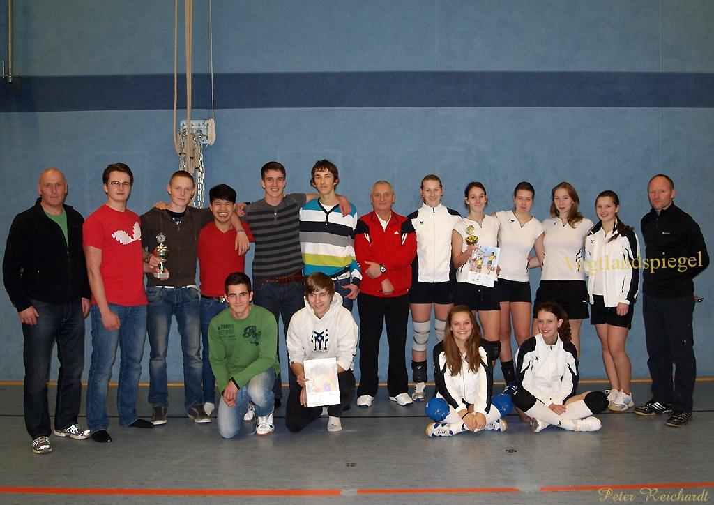 Kreisfinale Volleyball WK I bei  Jugend trainiert für Olympia»