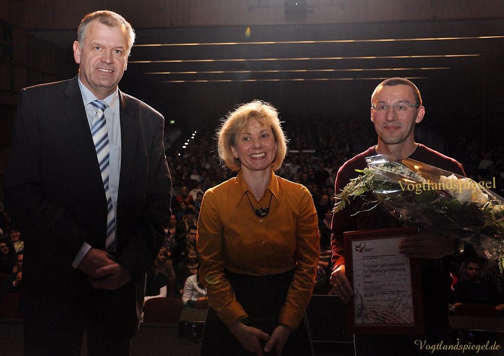 Thüringer Stiftungspreis für Begabtenföderung verliehen