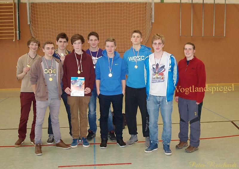 Schulamtsfinale Ostthüringen im Basketball bei  Jugend trainiert für Olympia» in Greiz