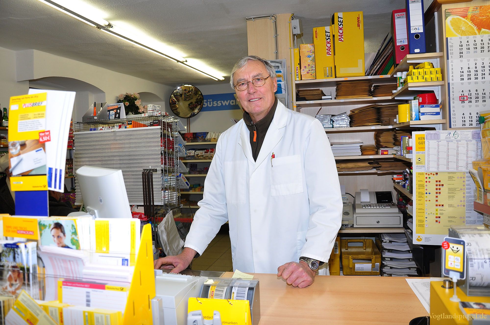Vor fünfzehn Jahren wurde im Pohlitzer Lebensmittelgeschäft Schneider eine Postfiliale eröffnet