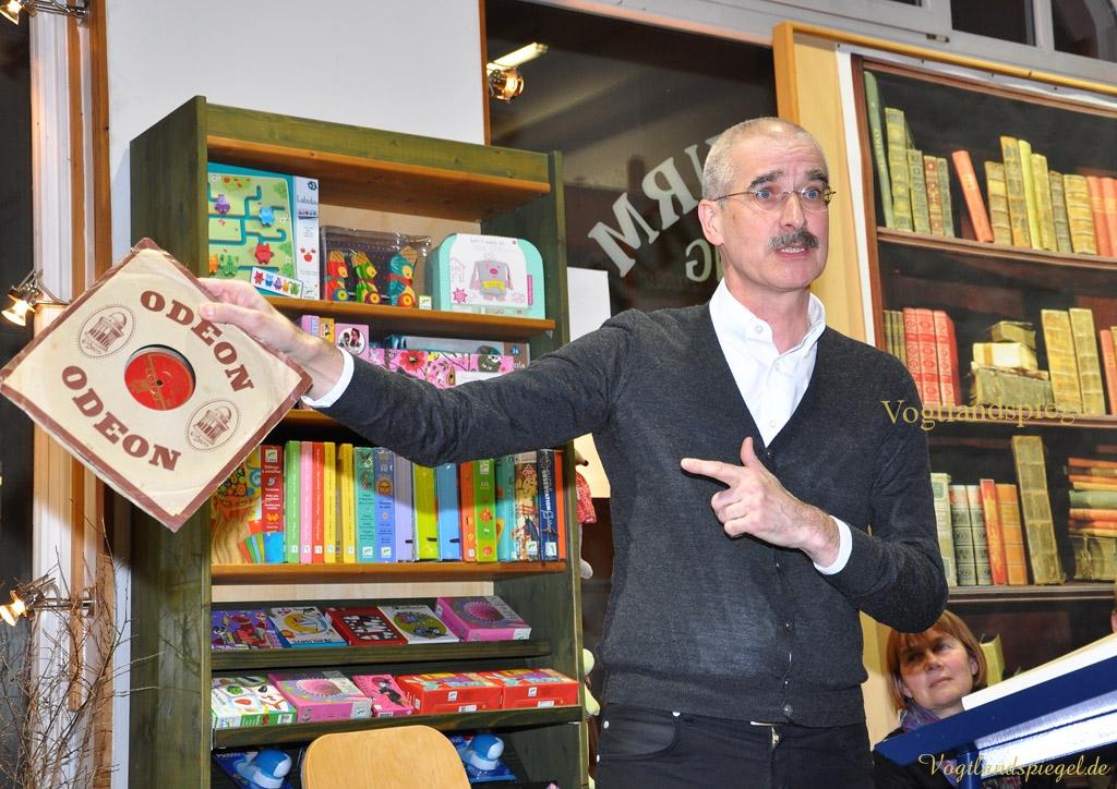 Sergej Lochthofen, Journalist und Sachbuchautor bei Prominente im Gespräch im Greizer Bücherwurm