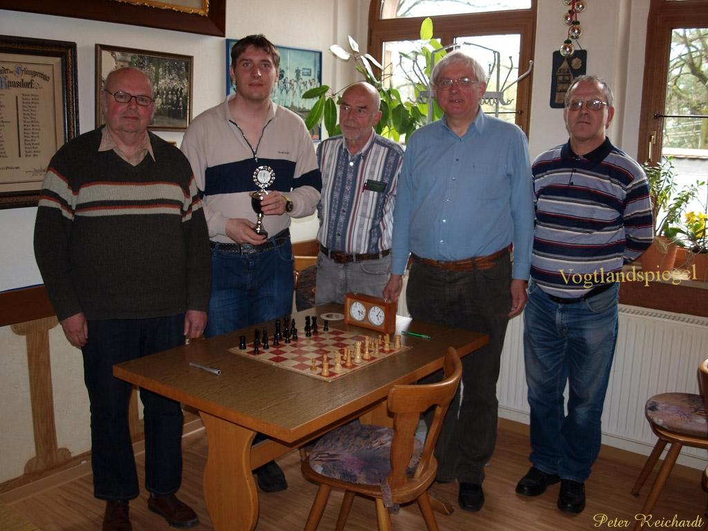 Der Schachkreismeister 2013 heißt SK 1881 Greiz e.V.