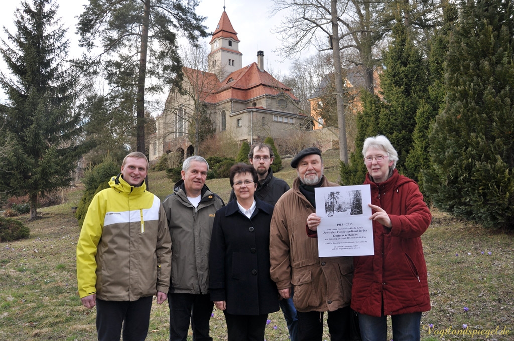 Greizer Gottesackerkirche begeht 100-jähriges Jubiläum