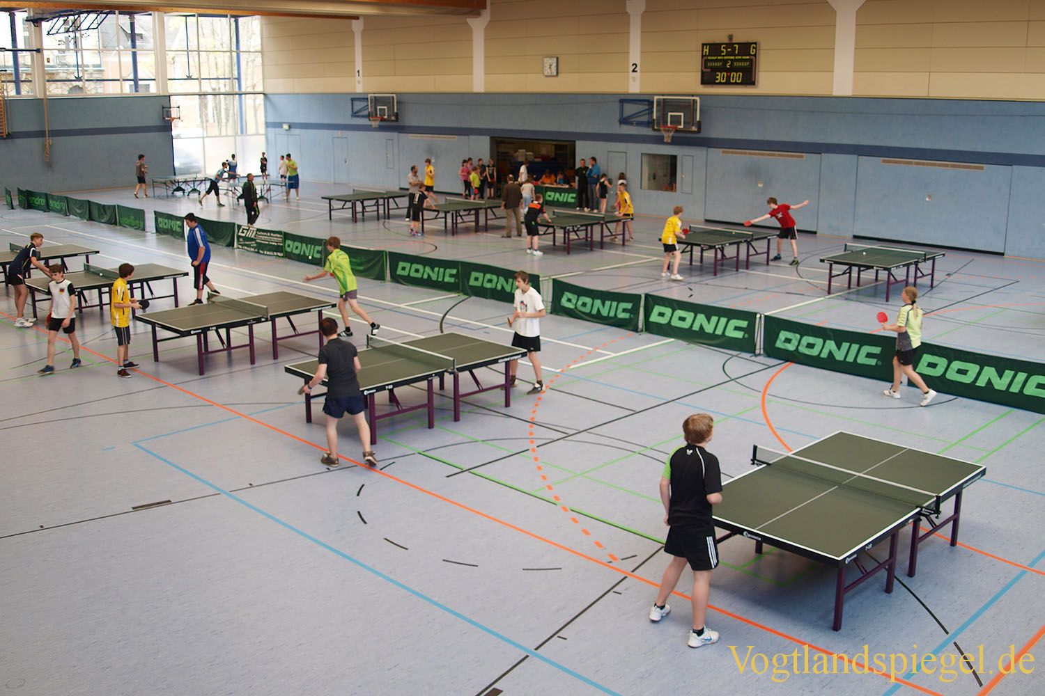 Kreisjugendspiele im Tischtennis – Vogtlandspiegel