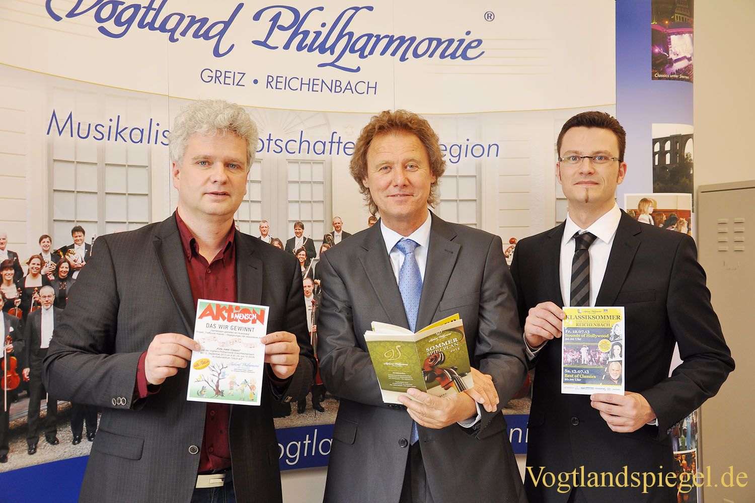 Vogtland Philharmonie Greiz/Reichenbach blickt auf ein erfolgreiches Jahr zurück und plant bereits die Sommerspielzeit 2013
