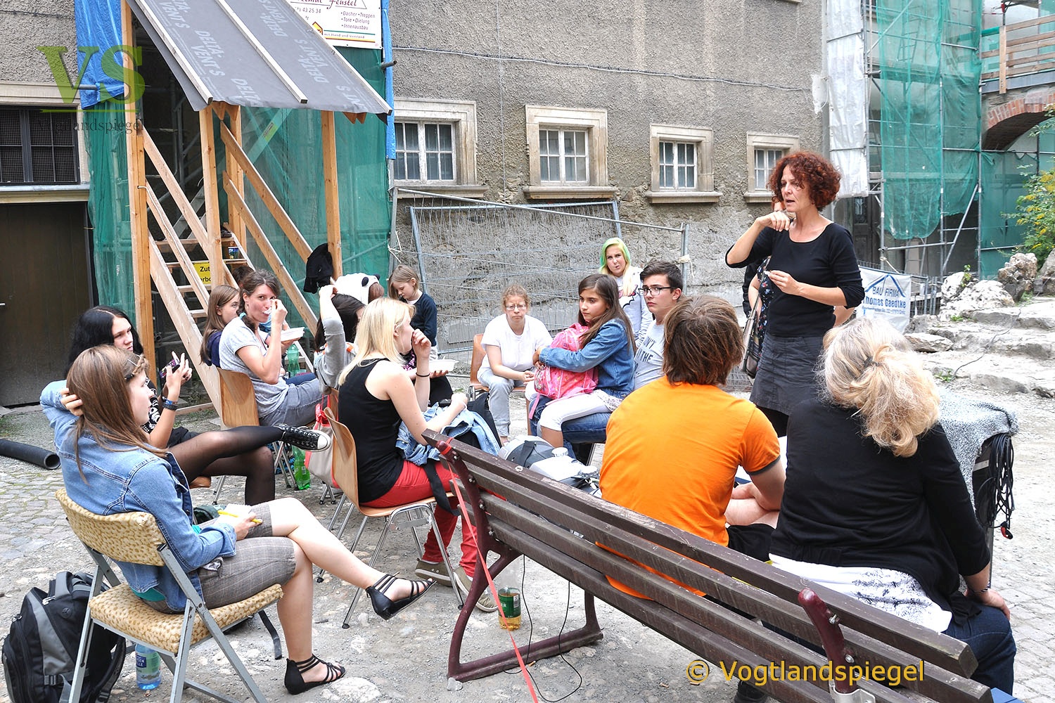 Führung auf dem Oberen Schloss zum Tag des offenen Denkmals
